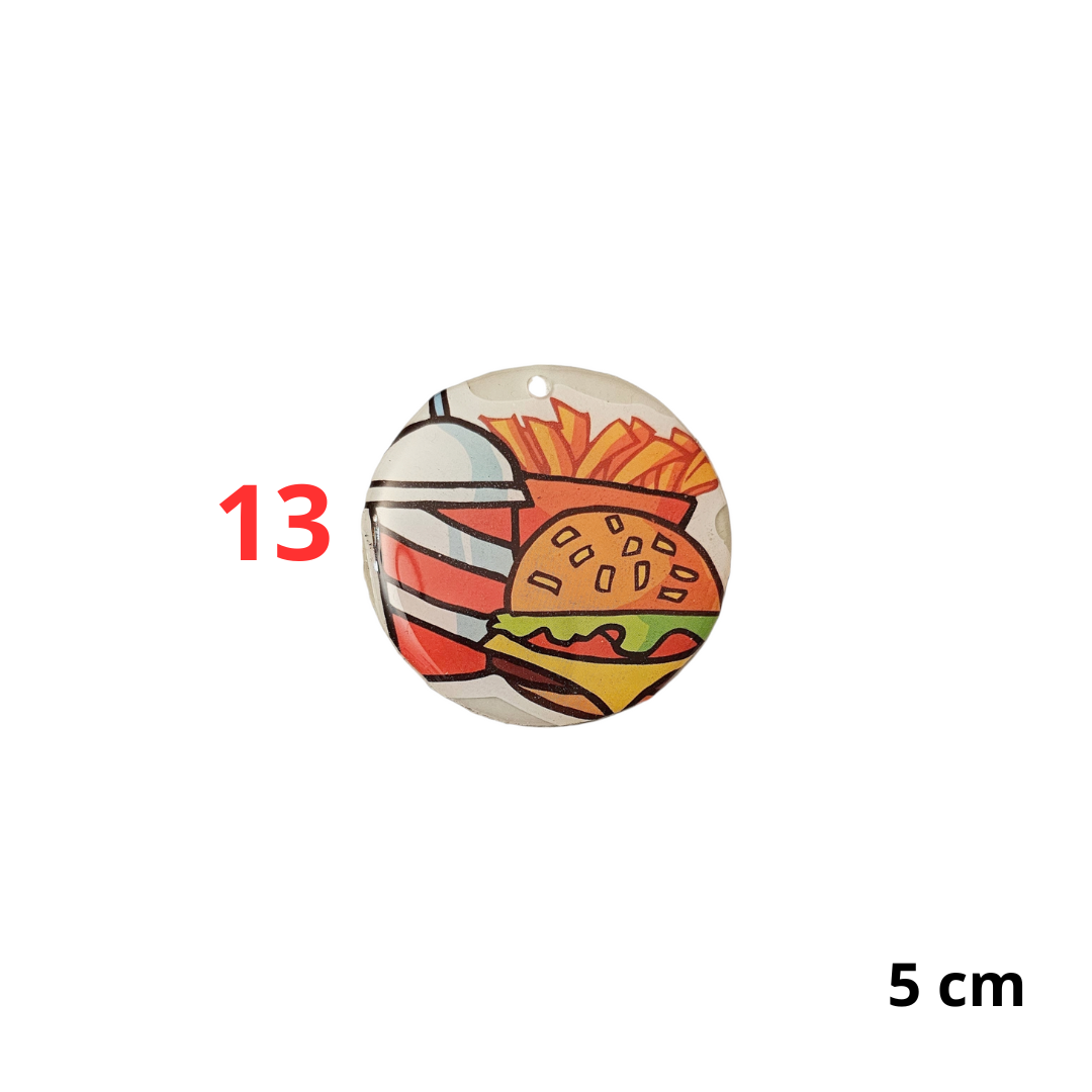 Médaille Food en Résine