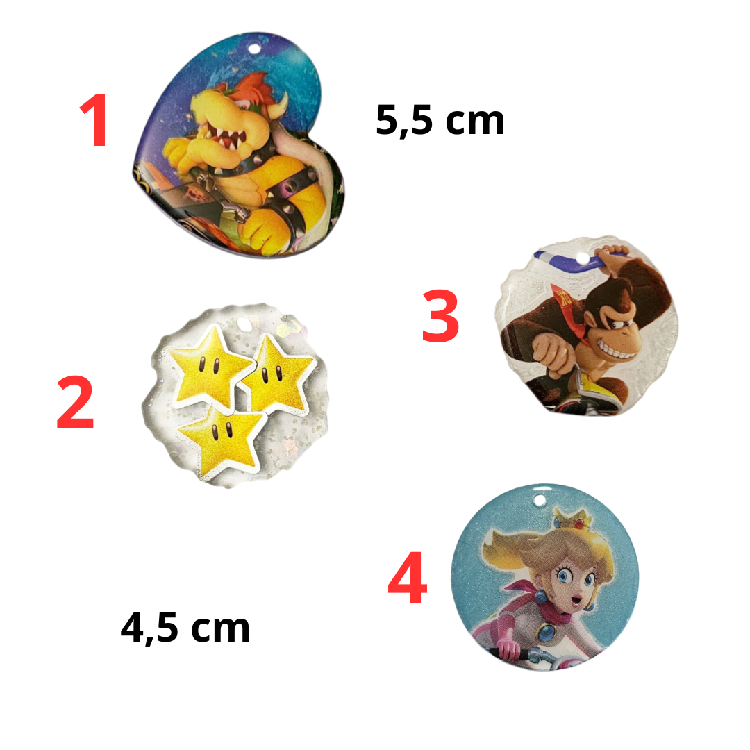 Médaille jeux vidéo en résine