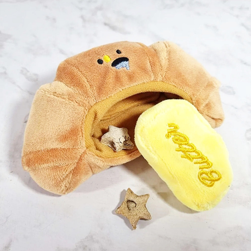 Croissant au beurre - jouet de fouille