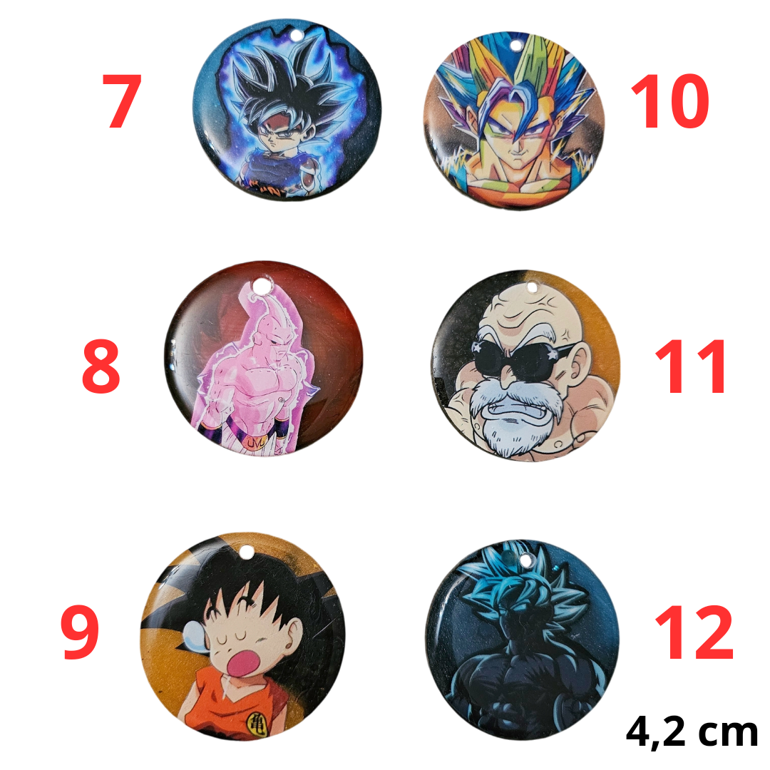 Médaille  DBZ en Résine