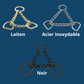 Collier personnalisé peint